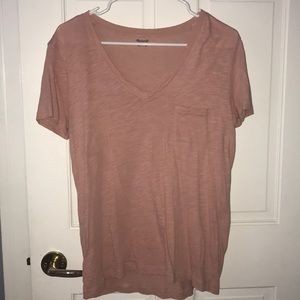 Madewell Pocket V neck Tee